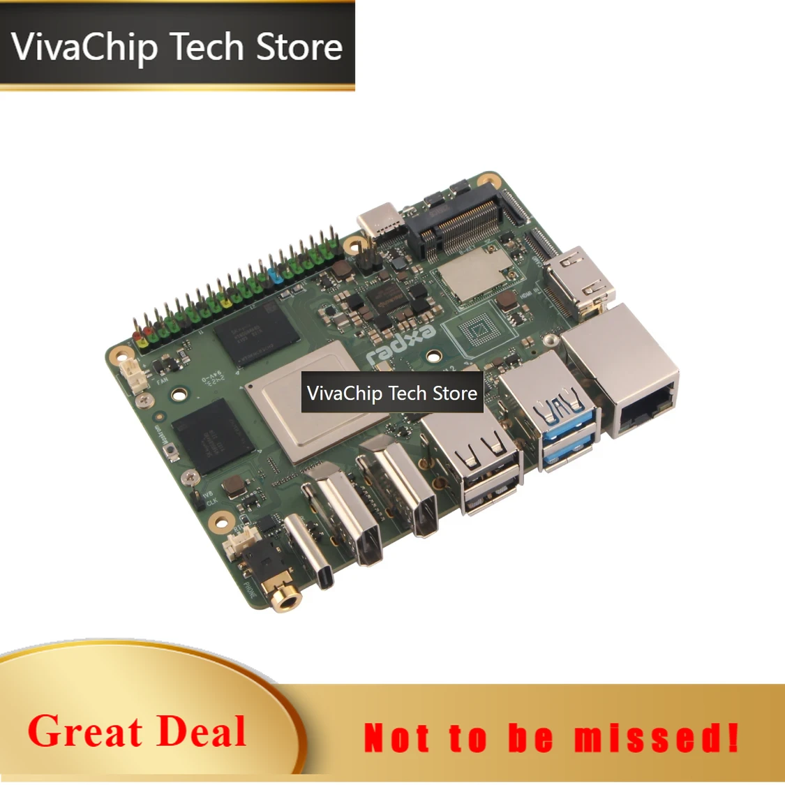 Khadas Vim4 8Gb - VivaChip TechRadxa ROCK 5B+ Rockchip RK3588