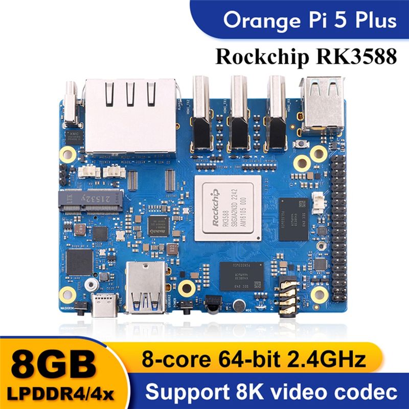 # 87X エレクトロニクスアクセサリー、Orange Pi - Orange Pi 5 Plus 16Gb のレビューと価格