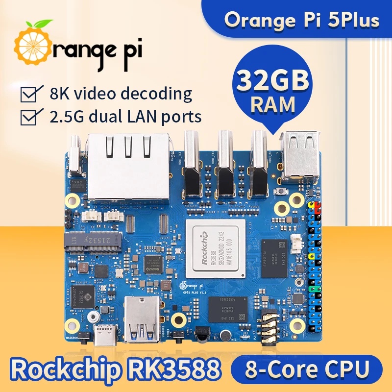 Orange Pi 5 Plus：4GB、8GB、16GB、 - Orange Pi 5 Plus 16Gb のレビューと価格