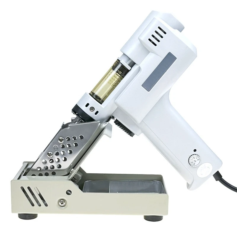電動はんだ吸取器 S-993A、円錐形ノズル、単一エアポンプ - Desoldering Gun Vacuum Electric のレビューと価格
