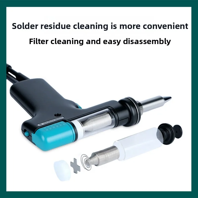 高出力電動はんだ吸い取り装置、鉛フリー真空ポンプ、自動はんだ - Desoldering Gun Vacuum Electric のレビューと価格