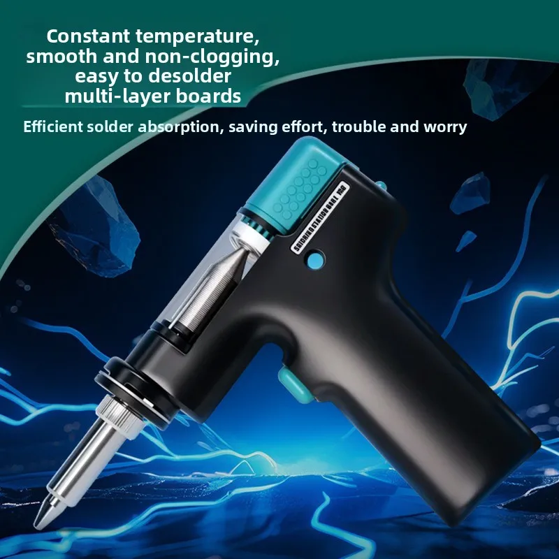 高出力電動はんだ吸い取り装置、鉛フリー真空ポンプ、自動はんだ - Desoldering Gun Vacuum Electric のレビューと価格